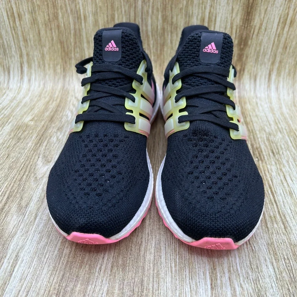 Adidas Ultraboost 5.0 DNA Womens Size 7.5 Shoes Black Beam Pink Running Sneakers